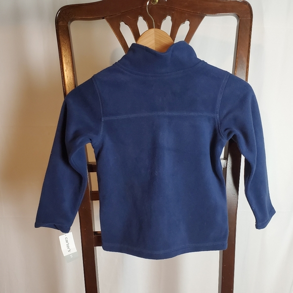 Carter's Blue Big Boys Fleece Jacket size 5 - Picture 2 of 6